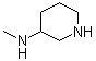 N-甲基-3-哌啶胺分子结构 (CAS 150395-92-9)