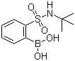 2-(tert-Butylamino)sulfonylphenylboronic acid molecular structure (CAS 150691-04-6)