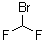 二氟溴甲烷分子结构 (CAS 1511-62-2)