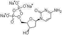 2'-Deoxycytidine-5'-diphosphate trisodium salt molecular structure (CAS 151151-32-5)