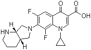 8-氟莫西沙星分子结构 (CAS 151213-15-9)