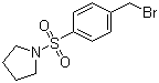1-[(4-Bromomethylphenyl)sulfonyl]pyrrolidine molecular structure (CAS 151258-20-7)