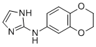 N-(2,3-dihydro-1,4-benzodioxin-6-yl)-1H-imidazol-2-amine molecular structure (CAS 1513253-45-6)