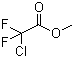 氯二氟乙酸甲酯分子结构 (CAS 1514-87-0)