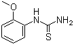 (2-Methoxyphenyl)thiourea molecular structure (CAS 1516-37-6)