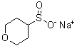四氢-2H-吡喃-4-亚磺酸钠盐分子结构 (CAS 1516140-99-0)