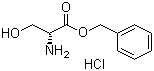 D-Serine benzyl ester hydrochloride molecular structure (CAS 151651-44-4)