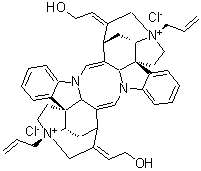 Alcuronium chloride molecular structure (CAS 15180-03-7)