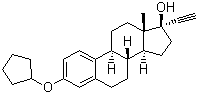 Quinestrol molecular structure (CAS 152-43-2)