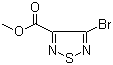 Methyl 4-bromo-1,2,5-thiadiazole-3-carboxylate molecular structure (CAS 152300-56-6)