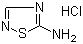 5-氨基-1,2,4-噻二唑盐酸盐分子结构 (CAS 152513-91-2)