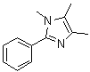 1,4,5-三甲基-2-苯基-1H-咪唑分子结构 (CAS 152536-39-5)
