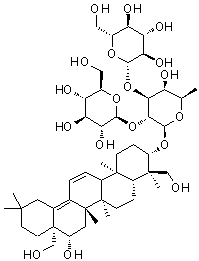 醉鱼草皂苷 IVb分子结构 (CAS 152580-79-5)