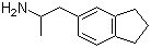 1-(2,3-Dihydro-1H-inden-5-yl)propan-2-amine molecular structure (CAS 152624-02-7)