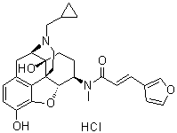 盐酸纳呋拉啡分子结构 (CAS 152658-17-8)