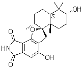 Chartarlactam A分子结构 (CAS 1528745-88-1)
