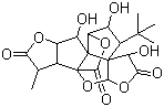 白果苦内酯 M分子结构 (CAS 15291-78-8)