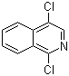 1,4-二氯异喹啉分子结构 (CAS 15298-58-5)