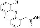Diclofenac molecular structure (CAS 15307-86-5)