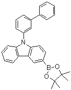 9-[1,1'-Biphenyl]-3-yl-3-(4,4,5,5-tetramethyl-1,3,2-dioxaborolan-2-yl)-9H-carbazole molecular structure (CAS 1533406-38-0)