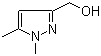 (1,5-Dimethyl-1H-pyrazol-3-yl)methanol molecular structure (CAS 153912-60-8)