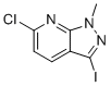 6-Chloro-3-iodo-1-methyl-1H-pyrazolo[3,4-b]pyridine molecular structure (CAS 1539296-59-7)