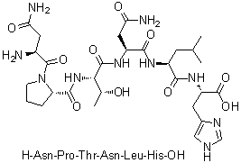Neobellieria bullata trypsin modulating oostatic factor分子结构 (CAS 154277-65-3)