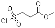 3-Chlorosulfonylpropionic acid methyl ester molecular structure (CAS 15441-07-3)