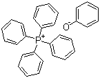 Tetraphenylphosphonium phenolate molecular structure (CAS 15464-47-8)