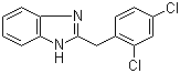 2-(2,4-二氯苄基)苯并咪唑分子结构 (CAS 154660-96-5)