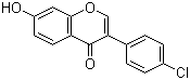 3-(4-Chlorophenyl)-7-hydroxychromen-4-one molecular structure (CAS 15485-81-1)