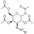 3-Azido-3-deoxy-D-galactopyranose 1,2,4,6-tetraacetate molecular structure (CAS 155417-78-0)