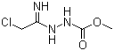 2-(2-Chloro-1-iminoethyl)hydrazinecarboxylic acid methyl ester molecular structure (CAS 155742-64-6)