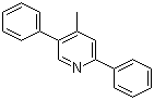 4-甲基-2,5-二苯基吡啶分子结构 (CAS 156021-08-8)