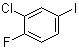 3-Chloro-4-fluoroiodobenzene molecular structure (CAS 156150-67-3)