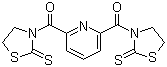 3,3'-(2,6-Pyridinediyldicarbonyl)bis-2-thiazolidinethione molecular structure (CAS 156458-78-5)