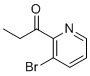 1-(3-溴吡啶-2-基)丙烷-1-酮分子结构 (CAS 1564906-03-1)