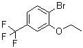 1-Bromo-2-ethoxy-4-(trifluoromethyl)benzene molecular structure (CAS 156605-94-6)