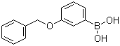 3-苄氧基苯硼酸分子结构 (CAS 156682-54-1)