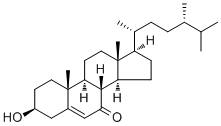 3beta-羟基麦角甾-5-烯-7-酮分子结构 (CAS 156767-69-0)
