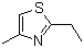 2-Ethyl-4-methyl thiazole molecular structure (CAS 15679-12-6)