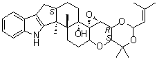 (-)-Terpendole C分子结构 (CAS 156967-65-6)