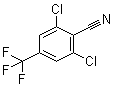 2,6-Dichloro-4-(trifluoromethyl)benzonitrile molecular structure (CAS 157021-61-9)