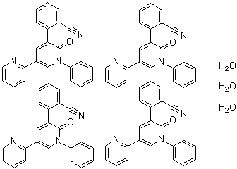 吡仑帕奈水合物 (4:3)分子结构 (CAS 1571982-04-1)