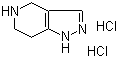 4,5,6,7-Tetrahydro-1H-pyrazolo[4,3-c]pyridine dihydrochloride molecular structure (CAS 157327-44-1)