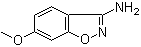 3-氨基-6-甲氧基-1,2-苯并异恶唑分子结构 (CAS 157368-82-6)