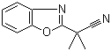2-异丁腈基苯并恶唑分子结构 (CAS 157763-81-0)
