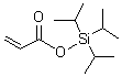 三(异丙基)硅烷基丙烯酸酯分子结构 (CAS 157859-20-6)