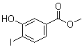 3-Hydroxy-4-iodobenzoic acid methyl ester molecular structure (CAS 157942-12-6)