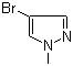 1-甲基-4-溴吡唑分子结构 (CAS 15803-02-8)